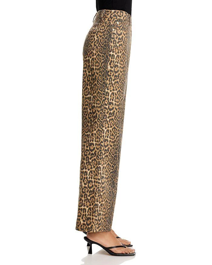 Lucy Paris Cheetah Five Pocket Pants 4