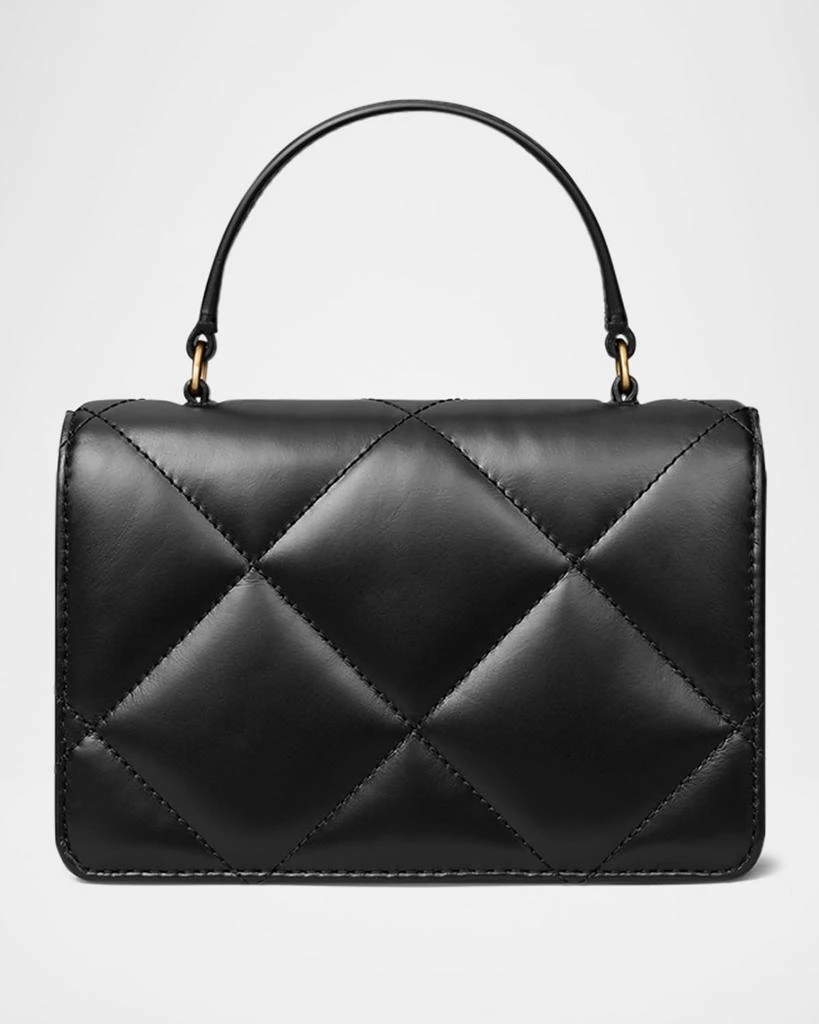 Tory Burch Kira Mini Quilted Leather Top-Handle Bag 3