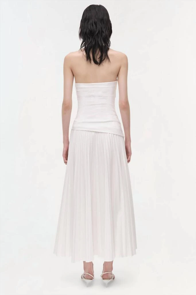 SIMKHAI Simkhai - Arie Strapless Midi Dress 3