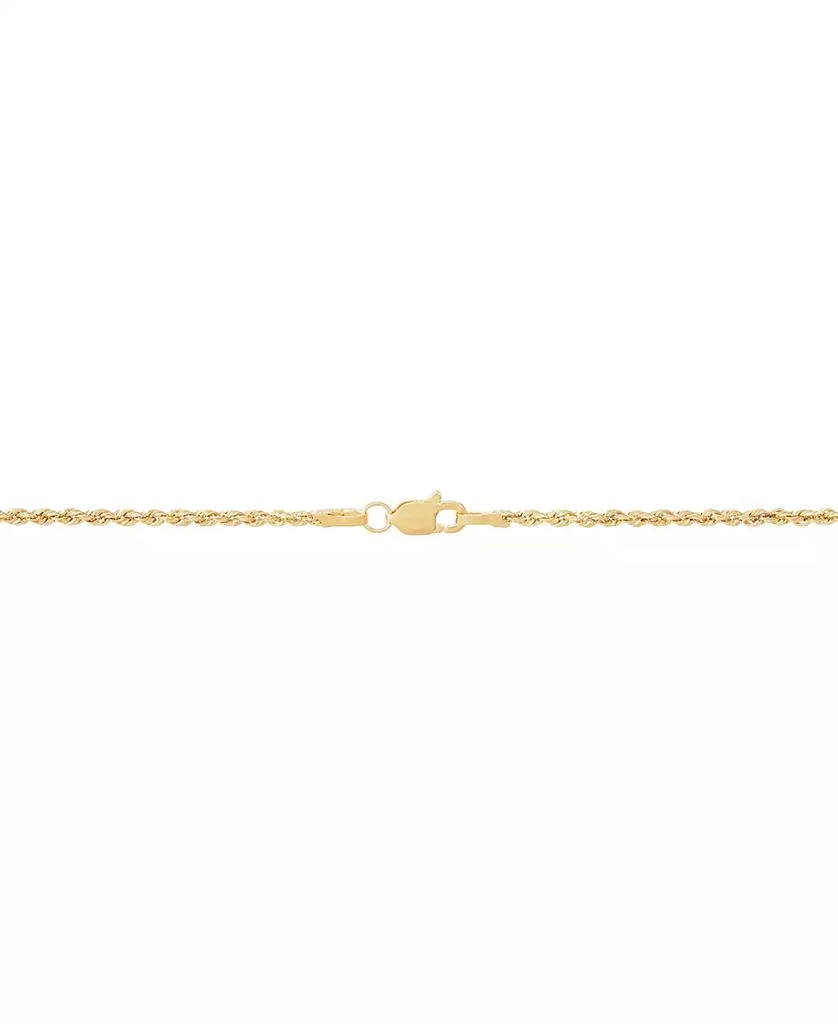 Macy
s Lightweight Rope Link 18" Chain Necklace in 10k Gold 3
