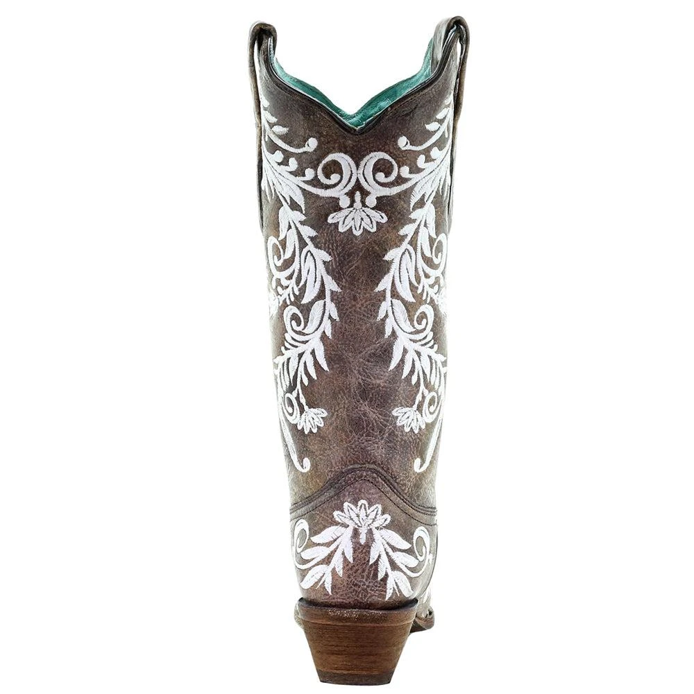 Corral Boots Glow In The Dark Studded Snip Toe Cowboy Boots 3