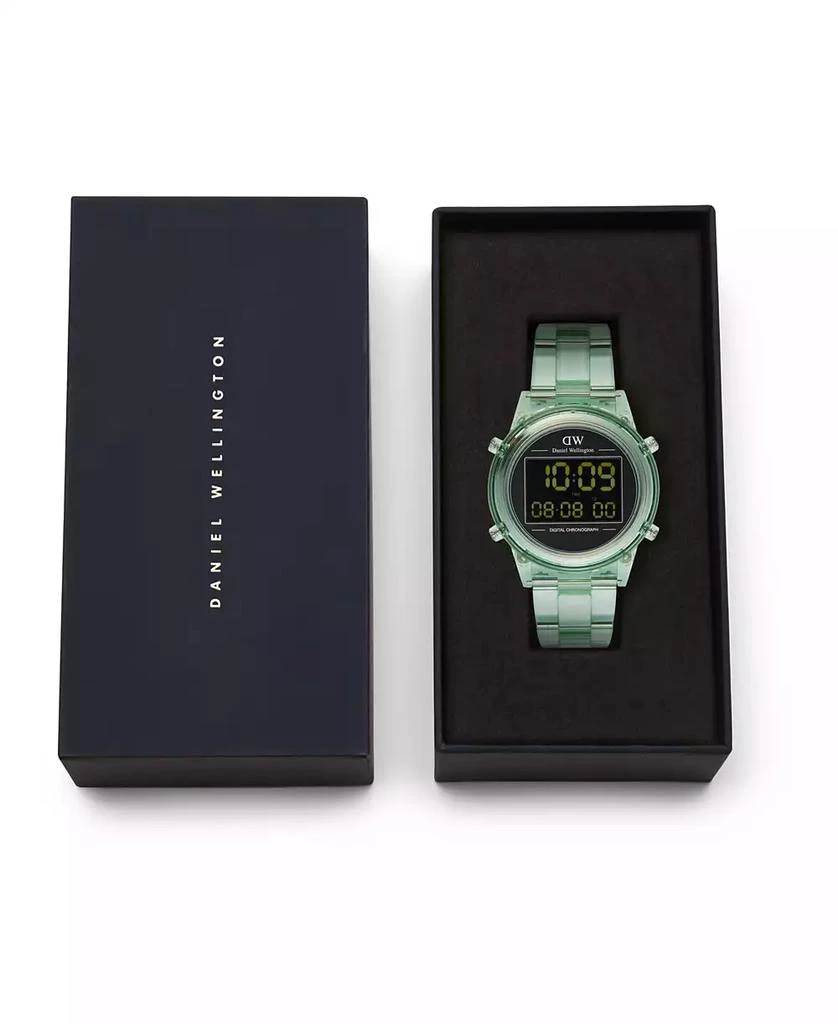 Daniel Wellington Women's Chronograph Green Plastic Watch, 36mm 6
