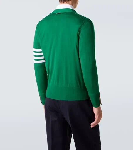 Thom Browne 4-Bar virgin wool cardigan 4