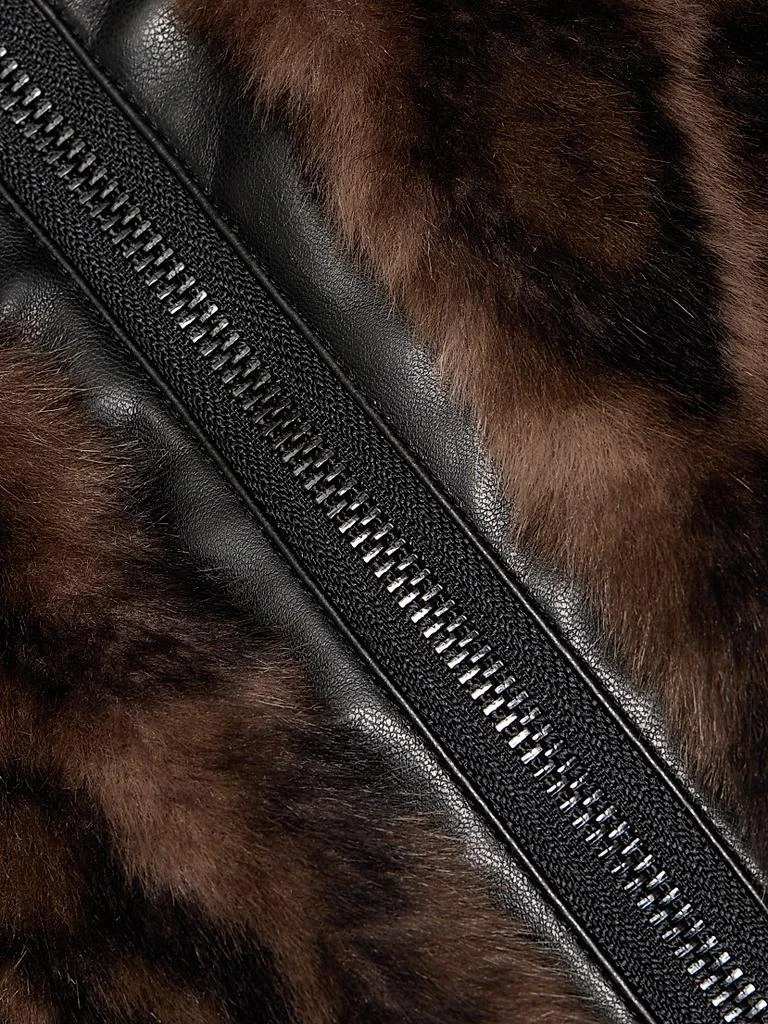 Jocelyn Animal-Print Faux-Fur Vest 7