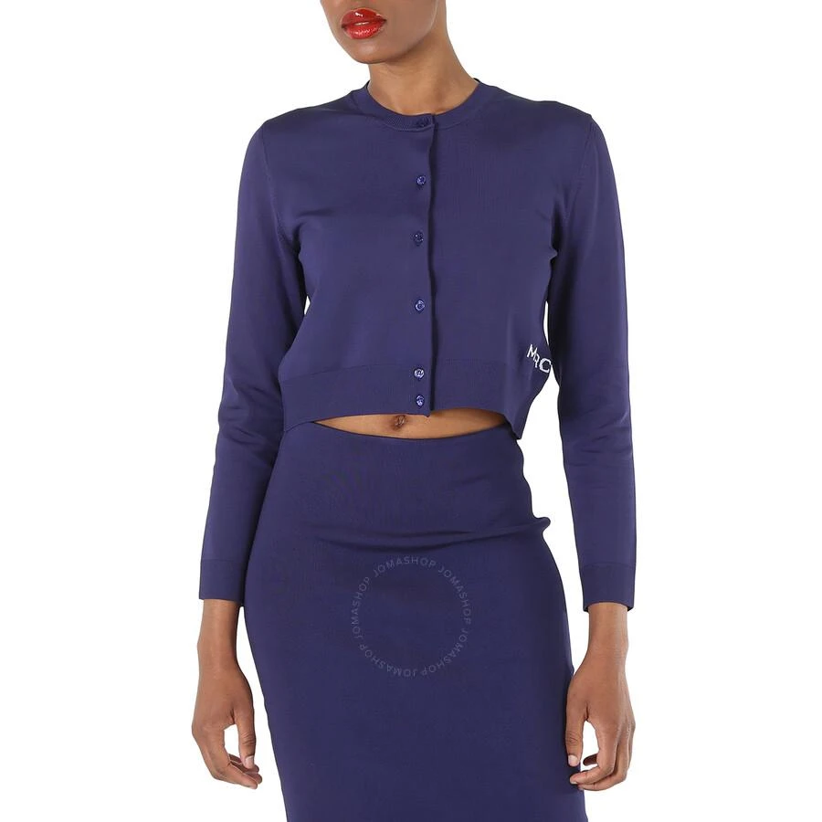 Marc Jacobs The Cropped Cardigan in Blue Navy 1