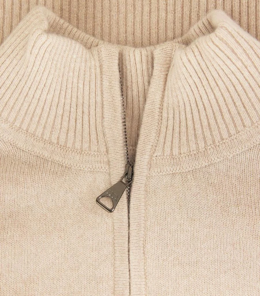 Derek Rose Cashmere Half-Zip Finley Sweatshirt 5