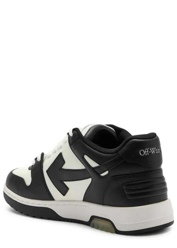 Off-White Out Of Office panelled leather sneakers 2