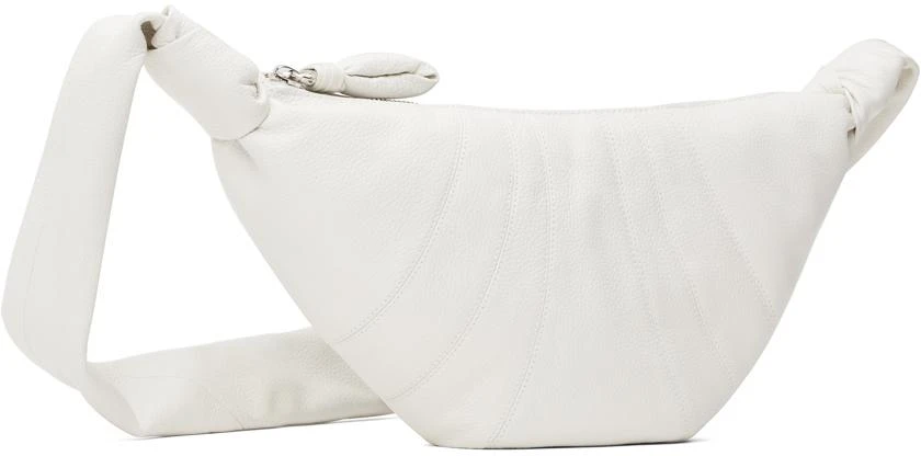 Lemaire White Small Croissant Bag 2