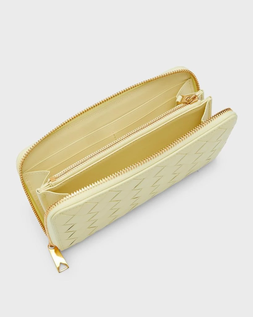 Bottega Veneta Intrecciato Zip-Around Wallet 3