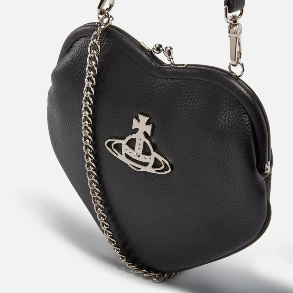 Vivienne Westwood Vivienne Westwood Belle Frame Heart Faux Leather Bag 4