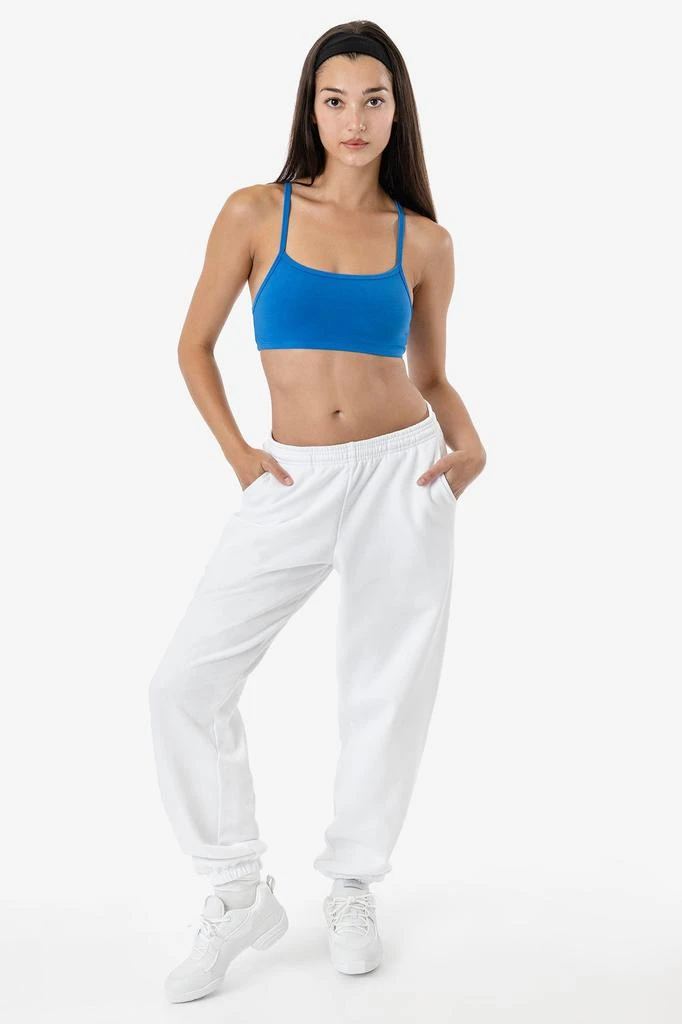 Los Angeles Apparel MWF1044 Unisex - 10 oz. Mid-Weight Poly Cotton Fleece Wide Sweatpant 1