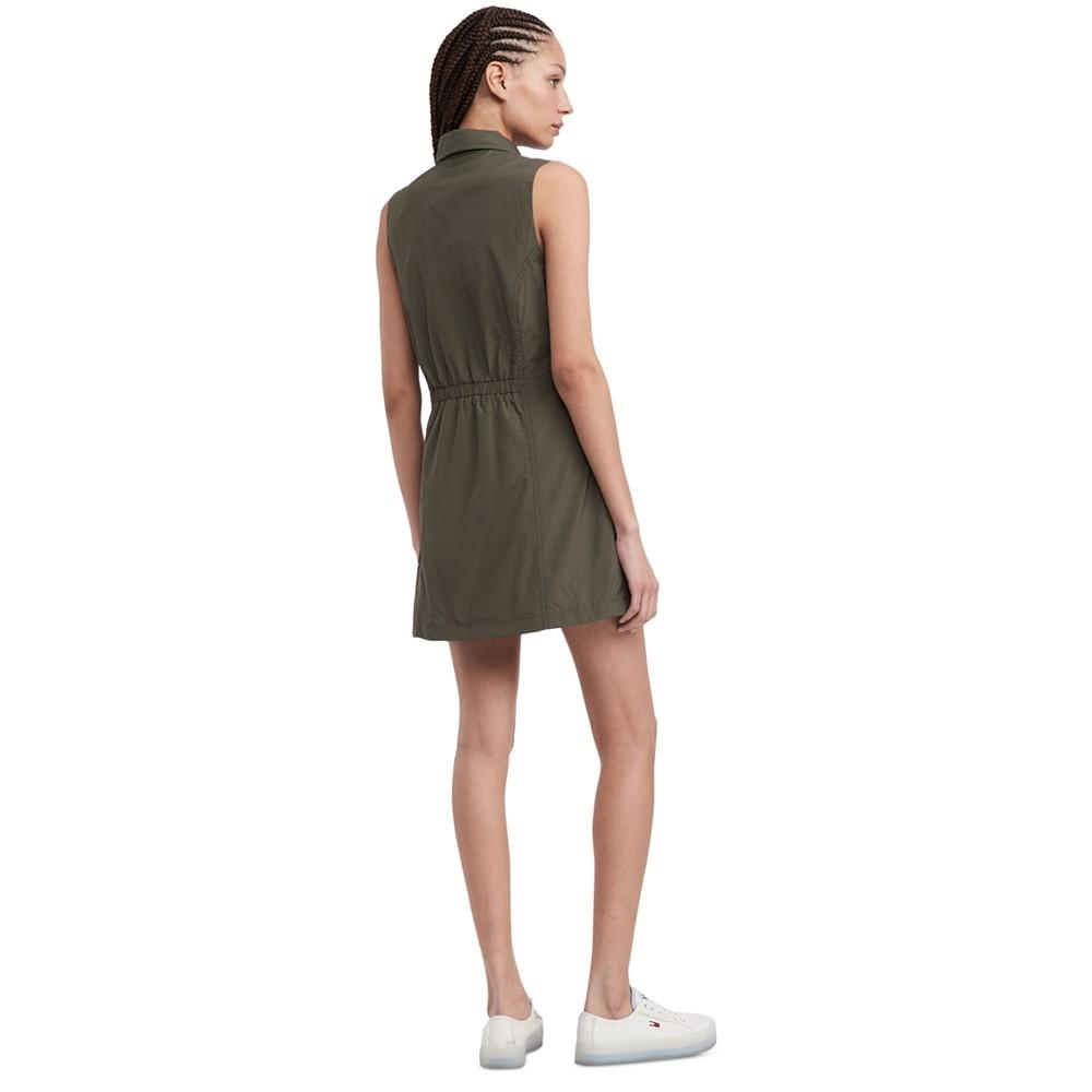 Tommy Jeans Women's Ripstop Sleeveless Cargo Dress