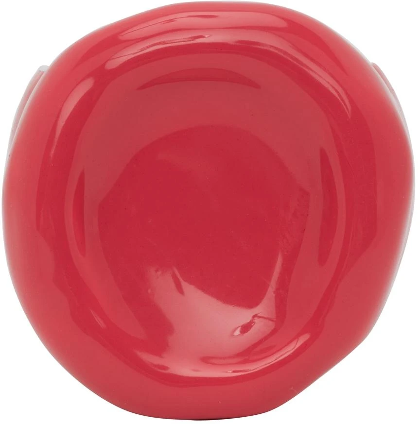 Bottega Veneta Pink Enamel Stamp Ring 1