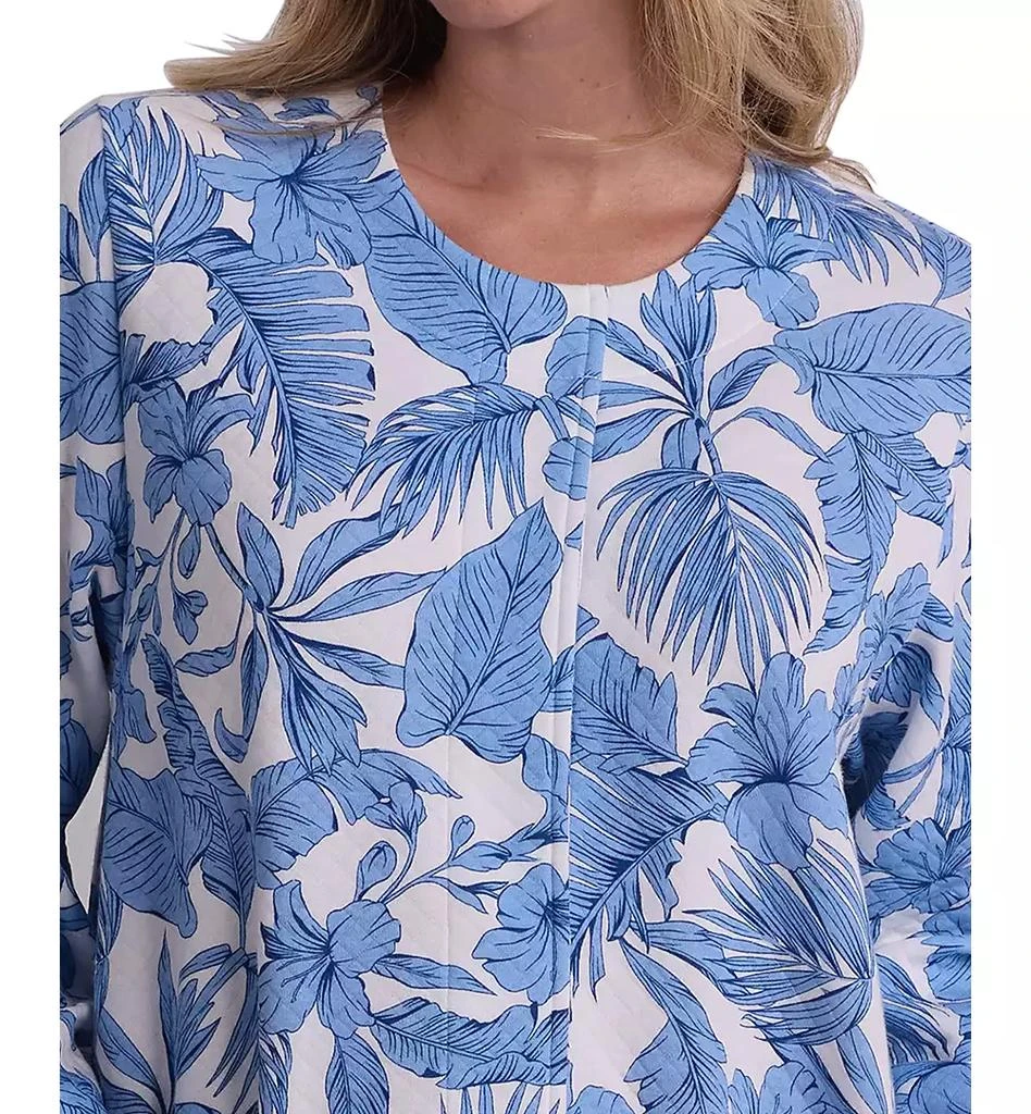 Miss Elaine Women
s Long-Sleeve Printed Short Grip Robe 2