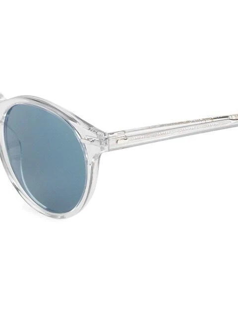 Oliver Peoples Gregory Peck 1962 50MM Round Sunglasses 3