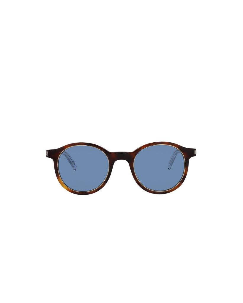 Saint Laurent Round-Frame Acetate Sunglasses