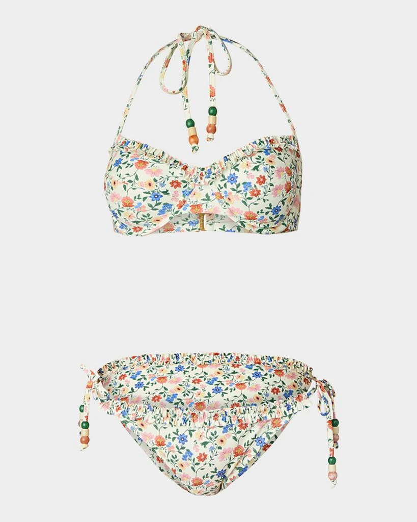 Shoshanna Floral Ruffle Bikini Bottoms 2