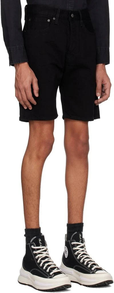 Levi's Black 501 Shorts 2