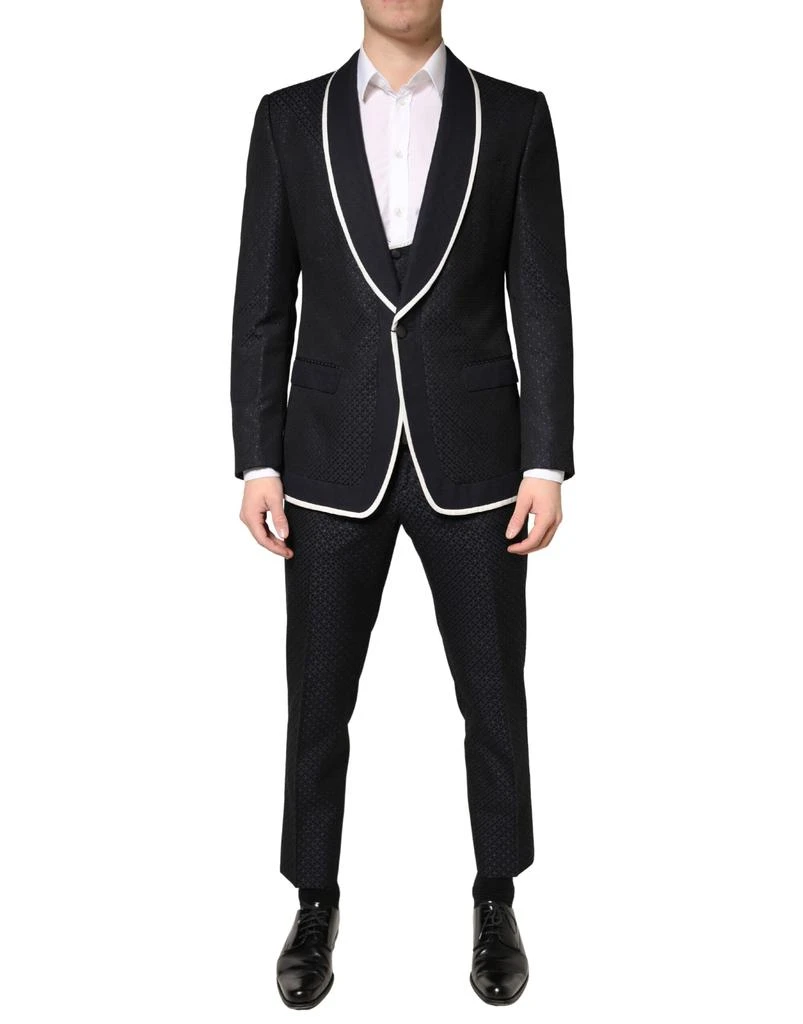 Dolce 
Gabbana Single Breasted SICILIA Men 3 Piece Men
s Suit
