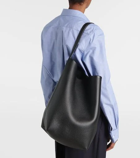 The Row Park Large N/S leather tote bag 2