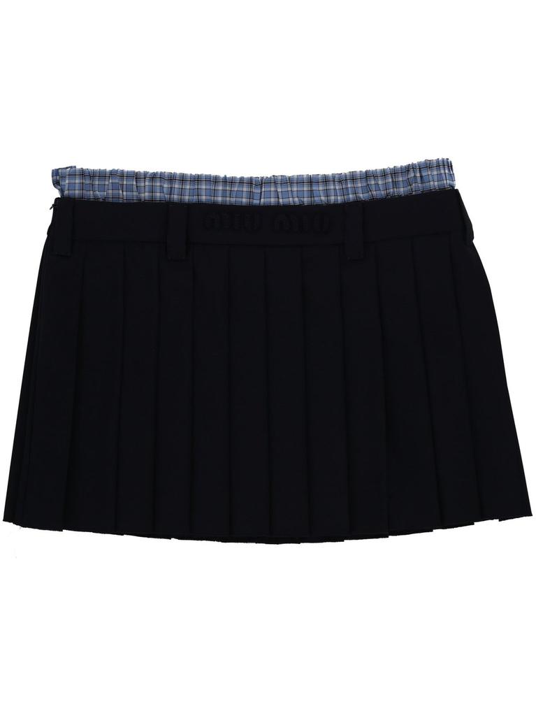 スカート MIU MIU Pleated Skirt 28539284_57880828_600.jpg