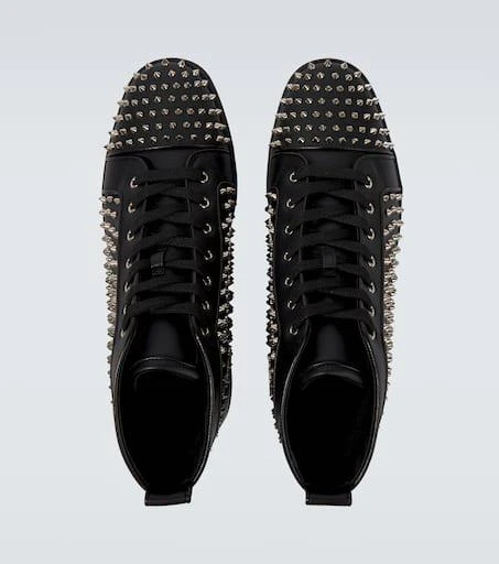 Christian Louboutin Louis Spikes leather sneakers 4