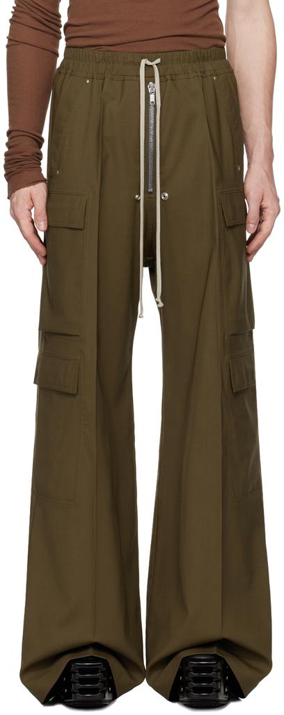Shop Brown Porterville Wide Bela Trousers on Sale at
