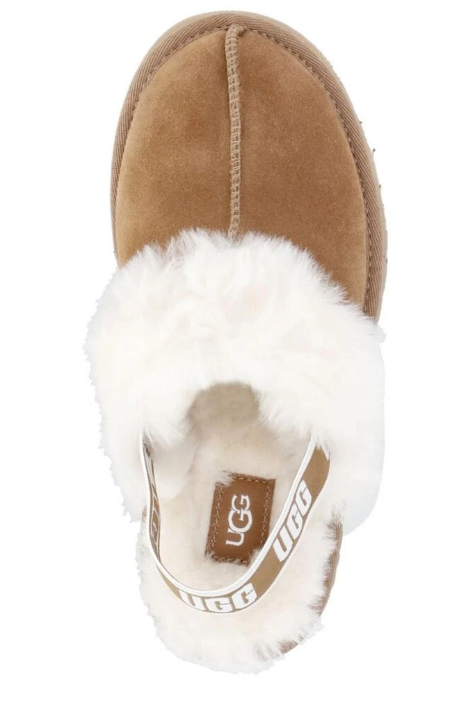 UGG UGG Kids Logo Detailed Round Toe Slippers 5