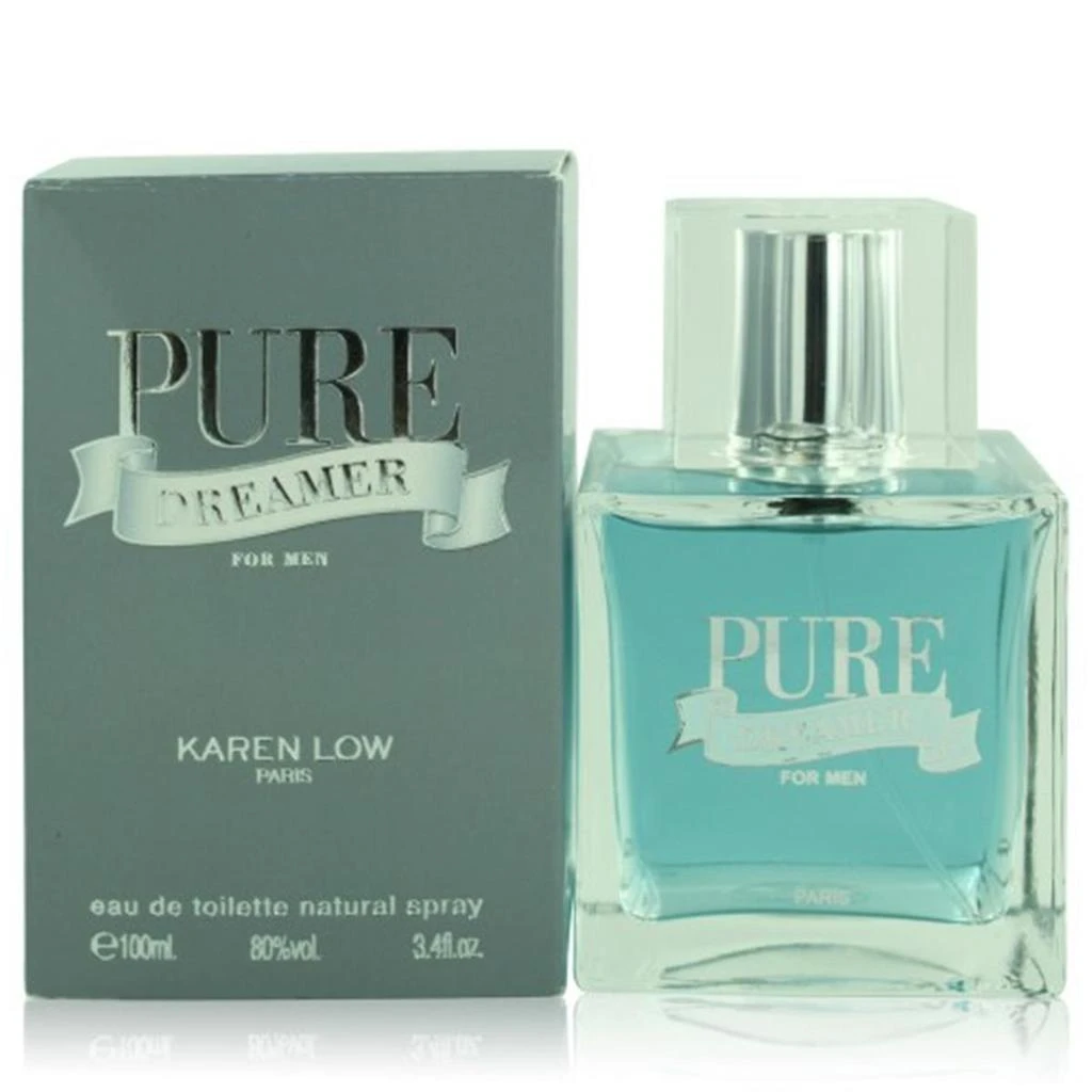 KAREN LOW 3.4 oz Mens Pure Dreamer Eau De Toilette Spray 1