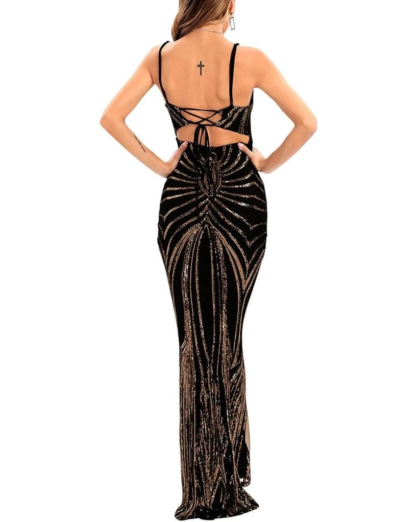 AMINA GLAM Maxi Dress 2