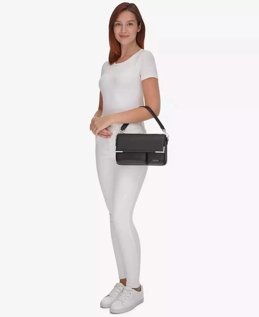 Calvin Klein Mica Flap Convertible Shoulder Bag 7