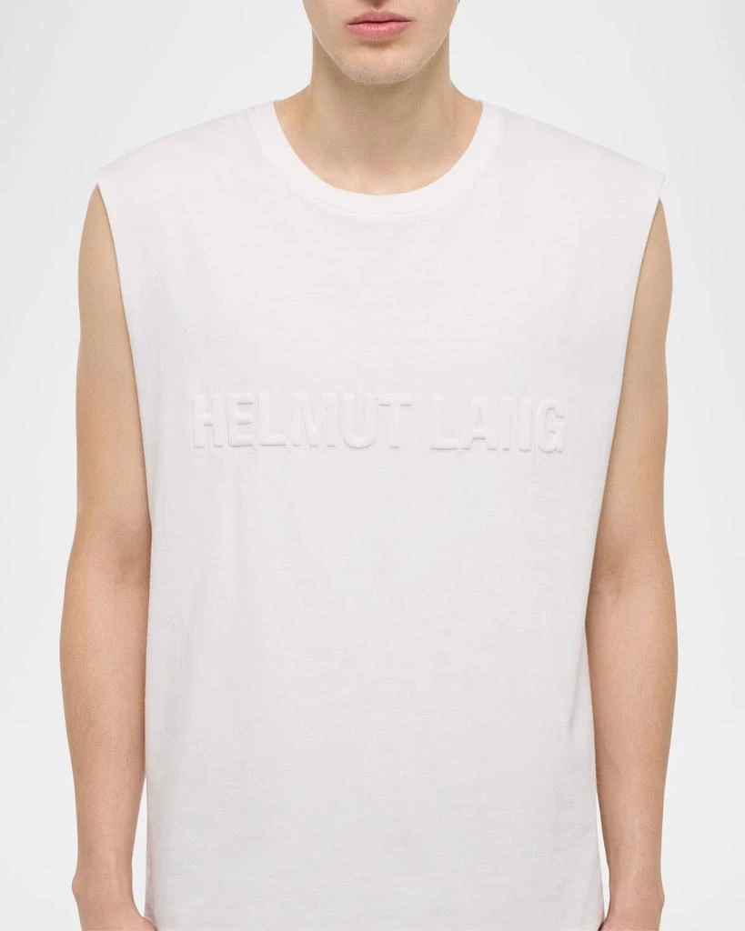 Helmut Lang Men's Embossed Cotton Tank Top 5