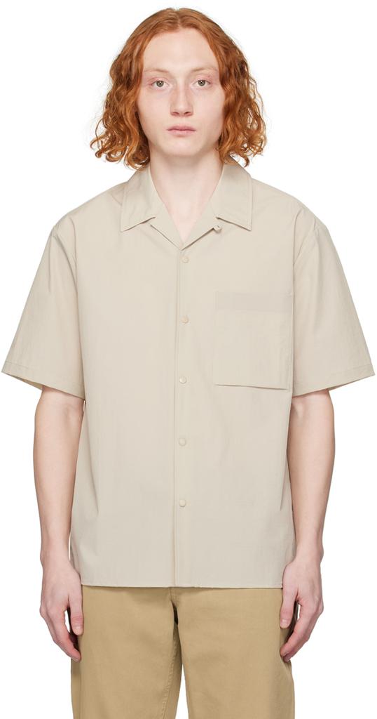 Tシャツ・カットソー Norse Projects Mo Oversized Fil Coupe SS Shirt Norse Projects shirt Mo Oversized Fil Coupe SS Shirt brown