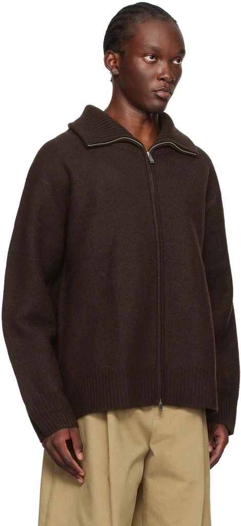 Studio Nicholson Brown Iwaki Sweater - Hoodies - BeyondStyle