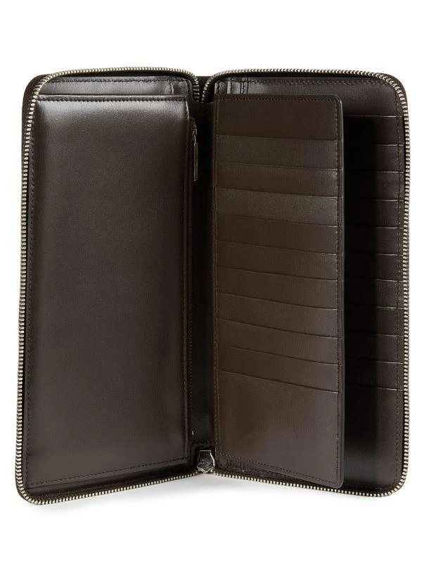Tod's Big Barret Zip Around Leather Wallet 2