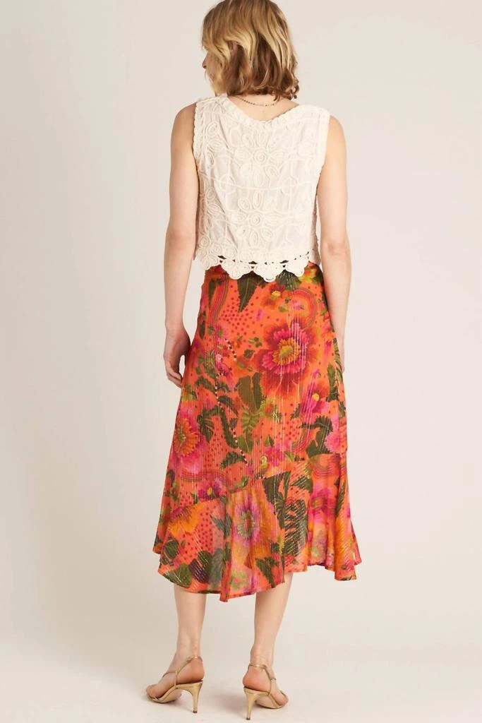 En Creme En Creme - Tropical Midi Skirt 3