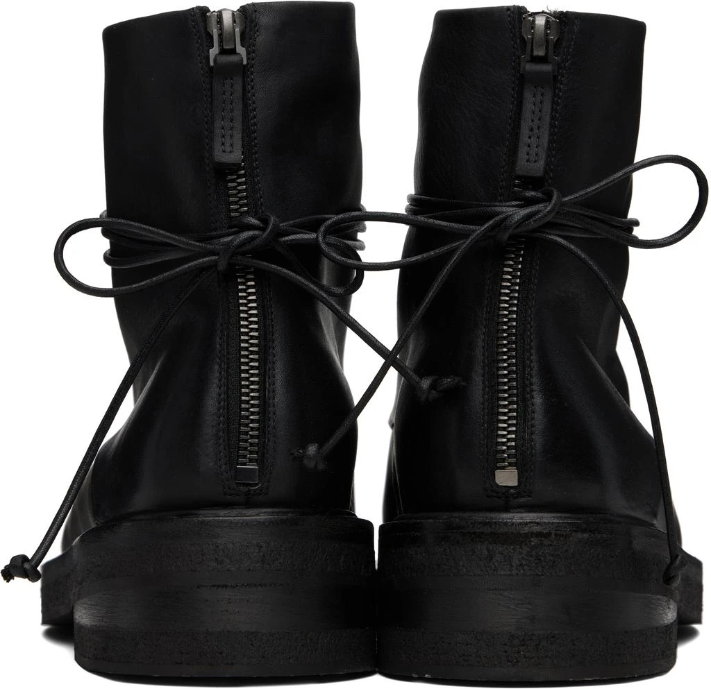 Marsèll Black Parrucca Combat Boots 2
