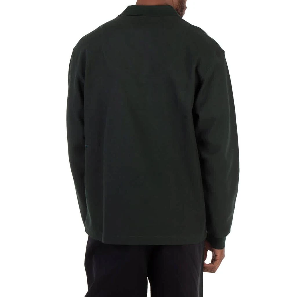 Burberry Long-Sleeve Cotton Polo Shirt 2