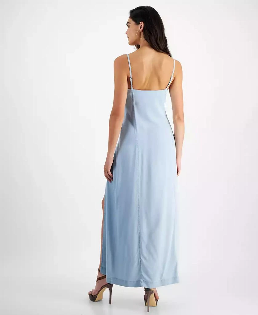 GUESS Women's Cruz Sleeveless Denim Maxi Dress 2