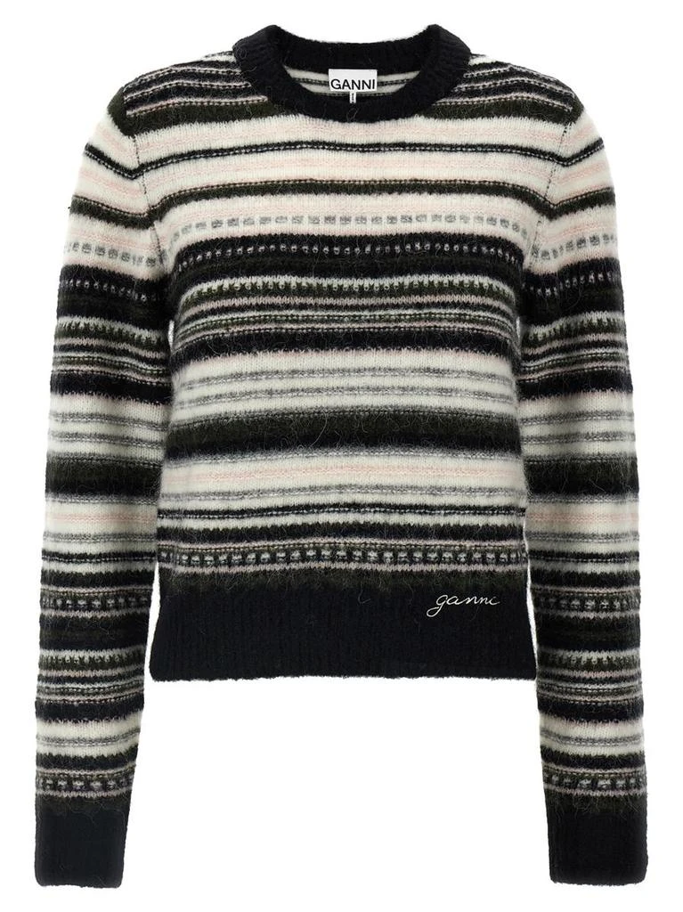 Ganni Ganni Striped Sweater 1