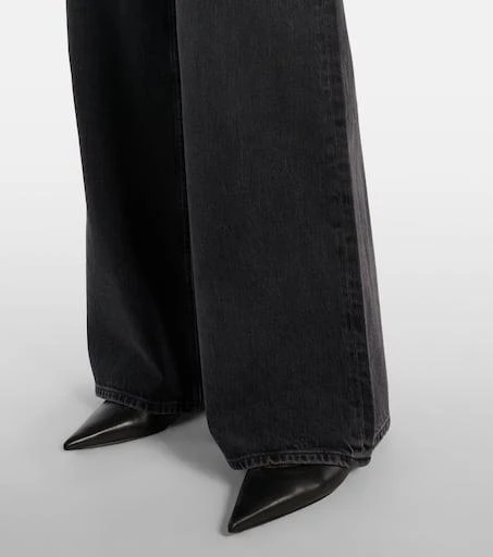 AGOLDE Dame high-rise wide-leg jeans 5