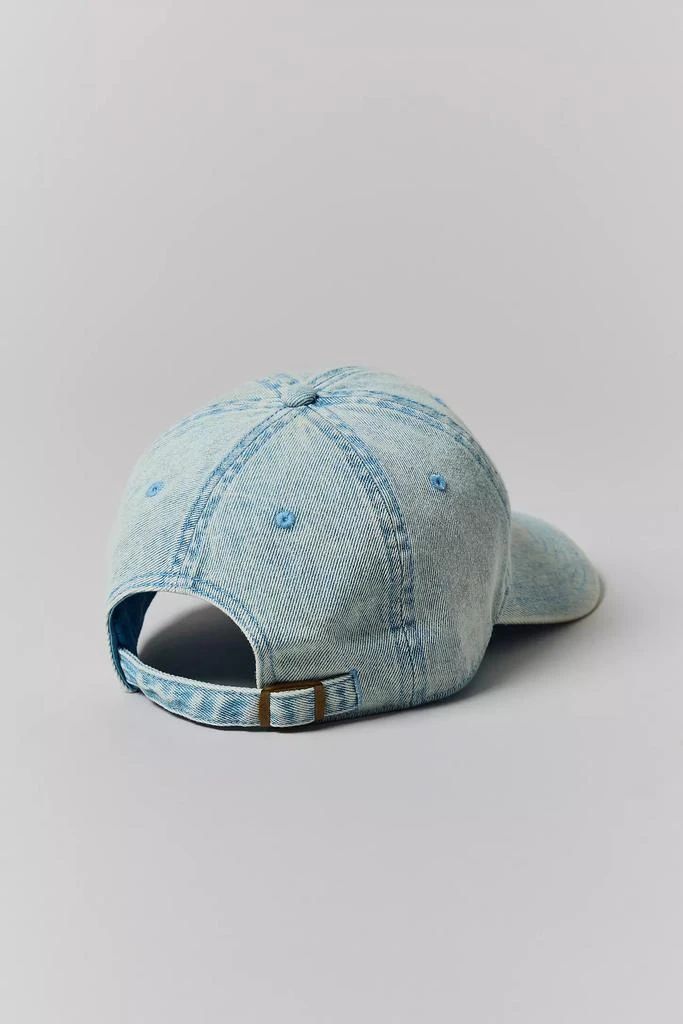 Urban Outfitters Embroidered Bow Denim Baseball Hat 3