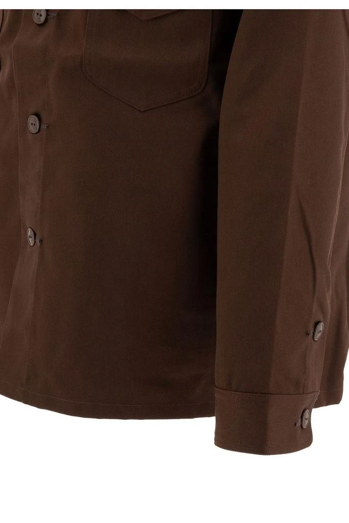 South2 West8 South2 West8 Smokey Buttoned Overshirt 4