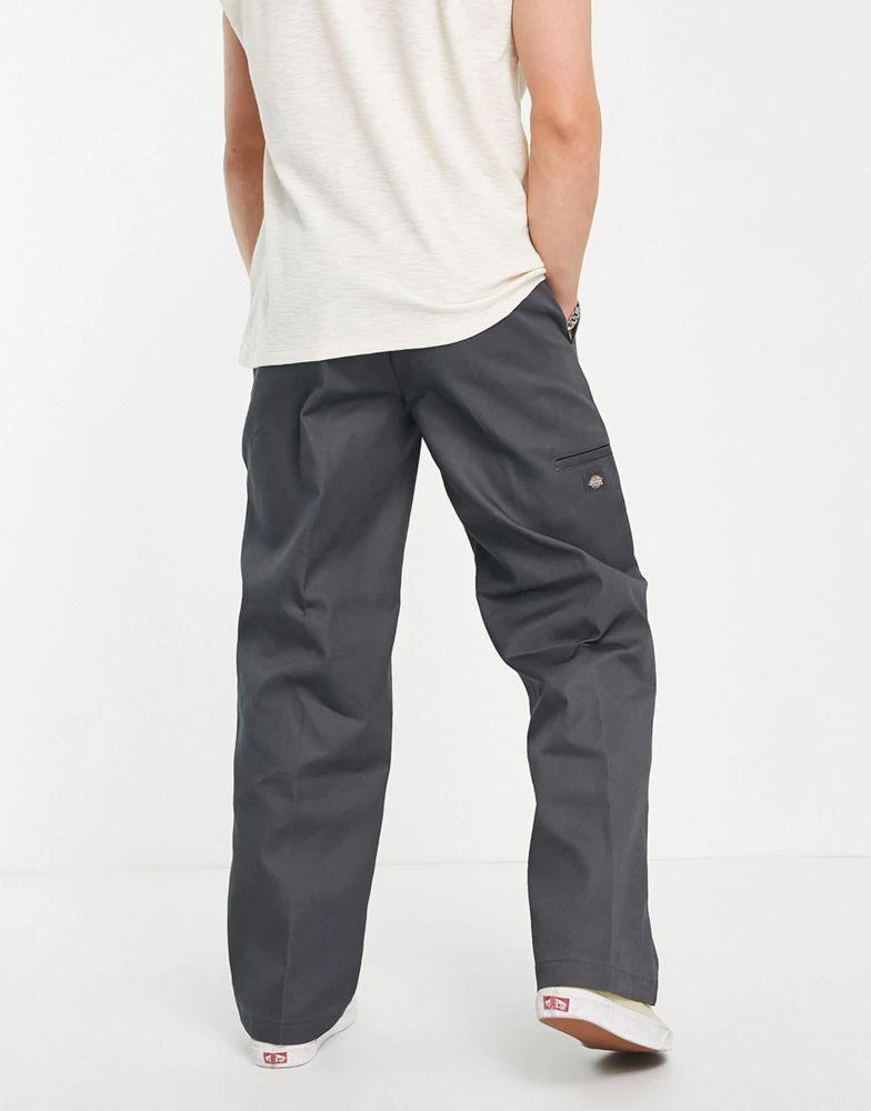 DICKIES Dickies slim fit trousers in charcoal grey 2