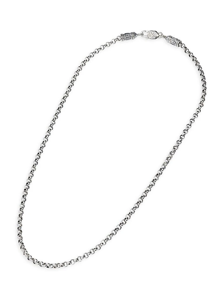 Konstantino Sterling Silver Rolo Chain Necklace 2