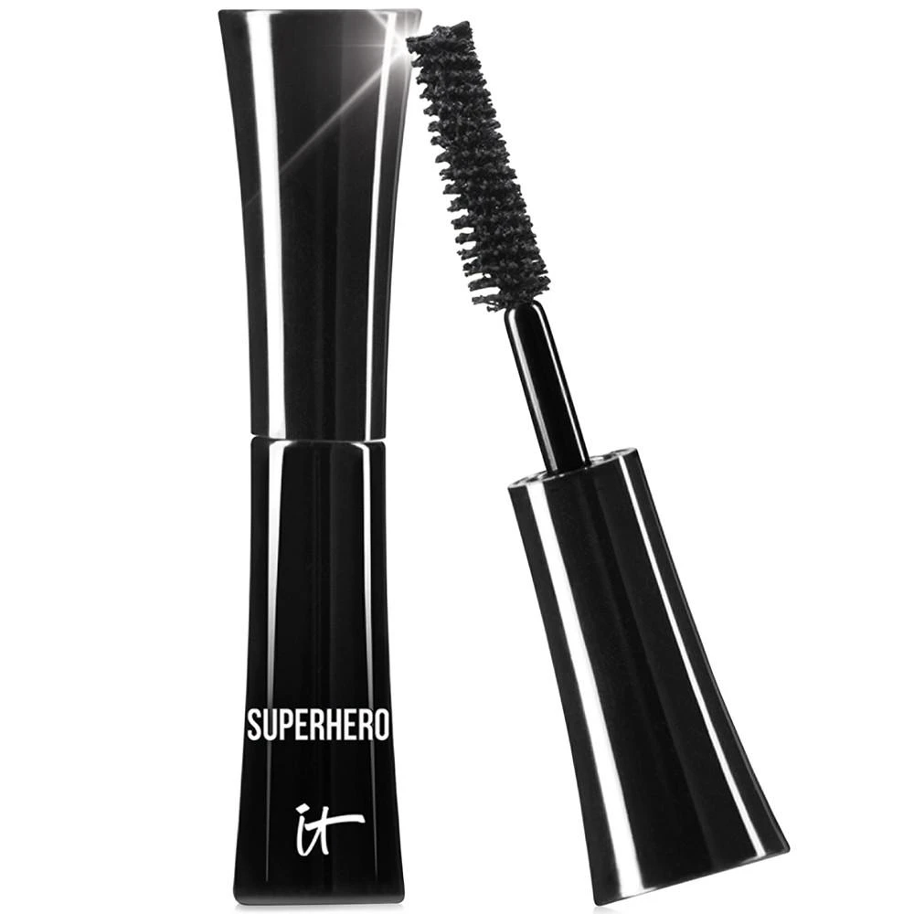 IT Cosmetics Superhero Elastic Stretch Volumizing and Lengthening Mascara Travel Size