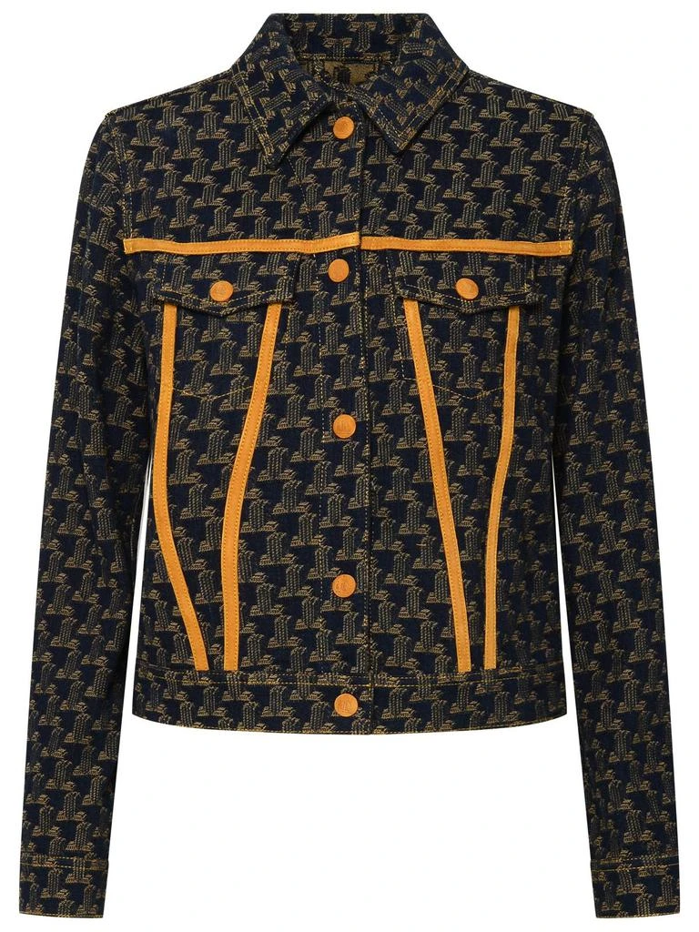 Lanvin Lanvin 3D Laser Printed Denim Jacket 1