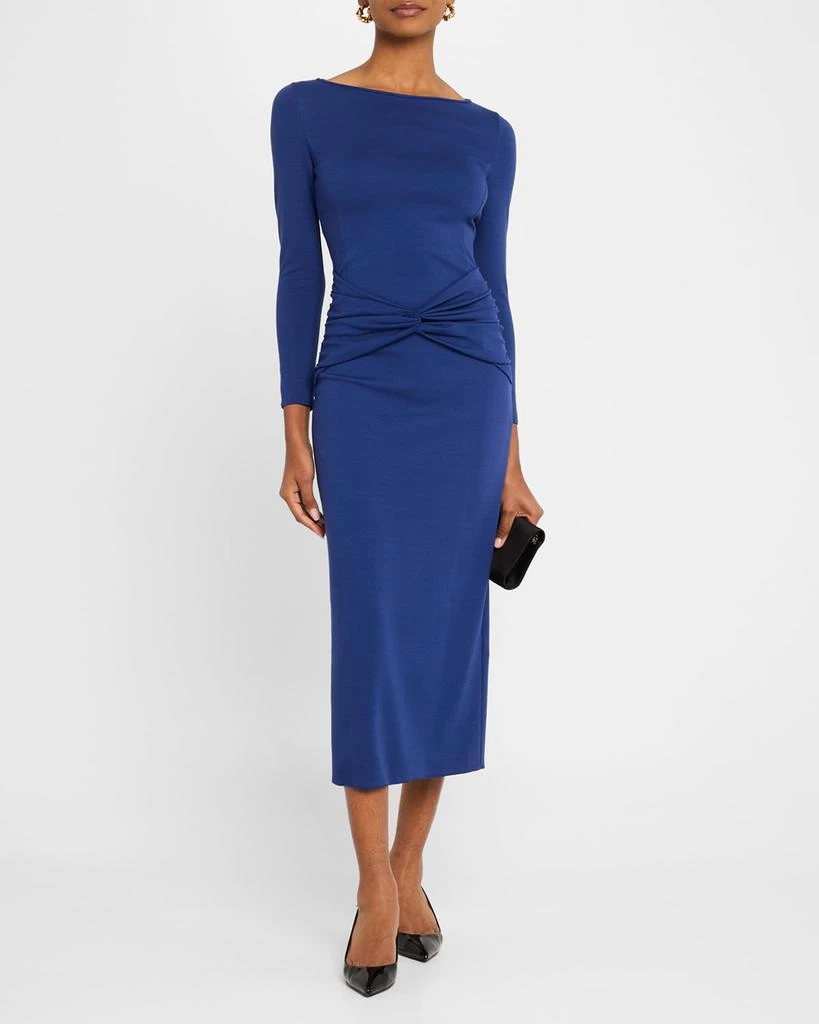 Emporio Armani Twist-Front Jersey Midi Dress - Dresses & Skirts - Compare  Prices from 6+ Stores - Free Shipping - BeyondStyle