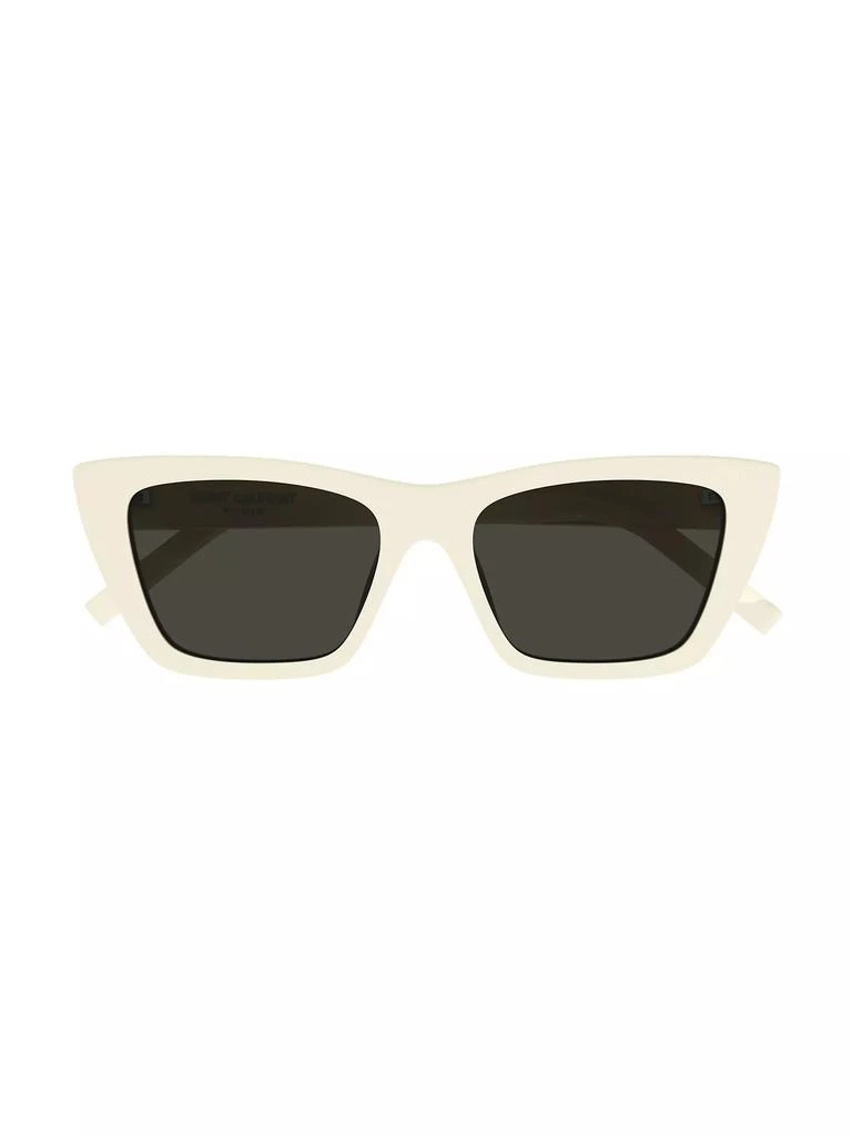 Yves Saint Laurent Mica 55MM Acetate Cat-Eye Sunglasses 2