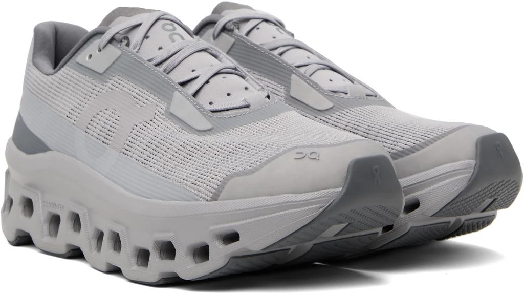 On Gray Cloudmonster Void Sneakers 4